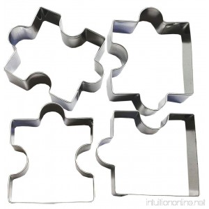 Gorse Puzzle Pieces Stainless steel Fondant Cutter Cookie Cutter Cake Art Birthday Party Decoration Mold - B071VL22H9